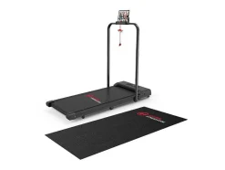 Vente-unique Fitness-2 In 1 Elektrische Vouwpartij Met Lcd -Scherm Versterkt Frame Voor Thuiskantoor