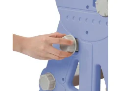 ModernLuxe Spel Voor Buiten-4 In 1 Glijbaan - Met Trap, Schommel, Basketbalring - Blauw