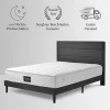 Vente-unique Latex Matras-140 X 200 Cm Matras Met 7-Zone Pocketveren En Hr-Foam, 25 Cm Dik - Merax