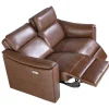 Angel Cerda 2En 3-Zitsbank-2 Zits Leren Relaxbank 6165