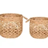 House Nordic Opbergaccessoire-Adra Mand O30/35Cm Set Van 2 Naturel.
