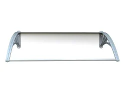 Vente-unique Luifel En Afdak-Afdak Copalina Van Aluminium - 120 X 92.5 Cm