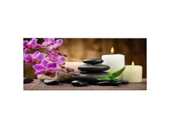 EPIKASA Decoratieve Wandplaat-Afdrukken Op Canvas Relax, Veelkleurig, 100X3X70 Cm,