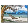 EPIKASA Decoratieve Wandplaat-Afdrukken Op Canvas Zee 4, Veelkleurig, 70X3X45 Cm,