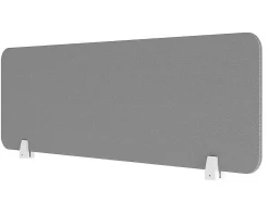 Workēa Kantoormeubilair-Afscheiding Voor Professioneel Bureau - Stof - Grijs - L110 Cm - Downtown