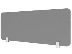 Workēa Kantoormeubilair-Afscheiding Voor Professioneel Bureau - Stof - Grijs - L130 Cm - Downtown