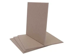 Vente-unique Wandpaneel-Akoestisch Wandpaneel Mcw-L52 (Set Van 4), Lichtbruin