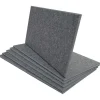 Vente-unique Wandpaneel-Akoestisch Wandpaneel Mcw-L52 (Set Van 6), Grijs