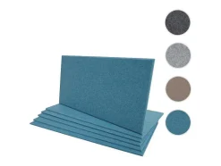 Vente-unique Wandpaneel-Akoestisch Wandpaneel Mcw-L52 (Set Van 6), Blauw