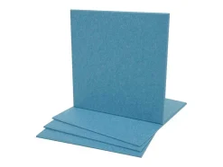 Vente-unique Wandpaneel-Akoestisch Wandpaneel Mcw-L52 (Set Van 4), Blauw