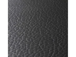Vente-unique Fauteuil Kunstleer-Aprilia Relaxfauteuil Met Kruk, Zwart