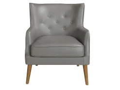 Angel Cerda Fauteuil Leer-Armstoel Met Leren Bekleding 5085