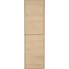 Vente-unique Badkamerkast-Badkamerkolom - Eikenfineer - L30 X B35 X H120 Cm - Enosea