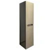 Vente-unique Badkamerkast-Badkamerkolom Hangend Model - Taupekleurig - L30 X B30 X 120 Cm - Stefanie