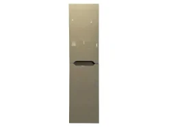 Vente-unique Badkamerkast-Badkamerkolom Hangend Model - Taupekleurig - L30 X B30 X 120 Cm - Stefanie