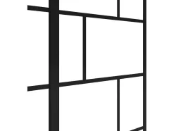 Shower & Design Badscherm-Badscherm In Industriele Stijl Met Beweegbaar Deel - 100 X 140 Cm - Obelini