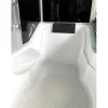 ELITESHOPPING Massagebad-Baignoire-Douche Hydromassagehoek Chromotherapie 170 X 90 Cm - Raven