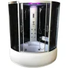 ELITESHOPPING Massagebad-Baignoire-Douche Hydromassagehoek Chromotherapie 130 X 130 Cm - Aster