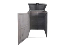 Vente-unique Tuinhuis-1-Bak/2-Bak Bekleding Mcw-H74, Antracietgrijs
