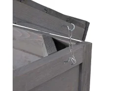 Vente-unique Tuinhuis-1-Bak/2-Bak Bekleding Mcw-H74, Antracietgrijs