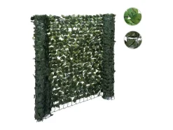 Vente-unique Afscherming En Omheining-Balkon Privacyscherm T811 Beuk Iii, 300X100Cm Donker