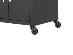 Vente-unique Buitenkeuken-Barbecue Op Gas Met 4 Branders En 1 Rechaud Aan De Zijkant 143 X 54 X 115 Cm - Smoky