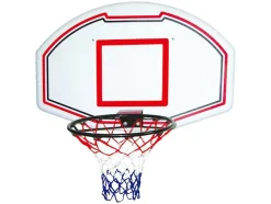 Vente-unique Spel Voor Buiten-Basketbalnet Voor Aan De Muur, Wit - B111 X H77 Cm - Bemidji