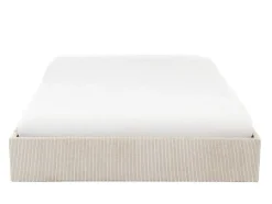 Ysmée Bedbodem-Bedbodem Met Opbergruimte 140 X 190 Cm Van Beige Ribfluweel - Pontos Van Ysmee