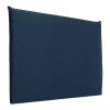 Vente-unique Hoofdeinde En Brugkast-Bedhoofd 160 Cm - Fluweel - Middernachtsblauw - Ambrilia
