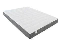 DREAMEA Set Matras En Lattenbodem-Bedset 160 X 200 Cm - Bedbodem Met Lichte Houtlook En Opbergruimte + Matras In Schuim Met Hoge Dichtheid - Heaven Van Play