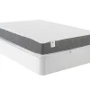 DREAMEA Set Matras En Lattenbodem-Bedset 160 X 200 Cm - Witte Bedbodem Met Opbergruimte + Matras In Schuim Met Hoge Dichtheid - Heaven Van Play
