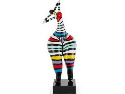 OZAIA Standbeeld-Beeld Van Vrouw Mistress - Hars - 17 X 17 X 51 Cm - Diverse Kleuren