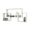 Homemania Boekenkast & Vitrine-Bello Plank, Wit, 150X22X75 Cm, Epikasa