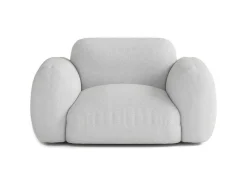 Atio Lage Fauteuil-Ben Fauteuil Lichtgrijs