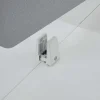Workēa Kantoormeubilair-Benchbureau Voor 2 Personen - Wit - L140 Cm - Met Afscheiding - Downtown