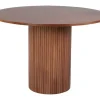 Vente-unique Eettafel-Bianca Eetkamertafel O110Cm Eik Fineer.