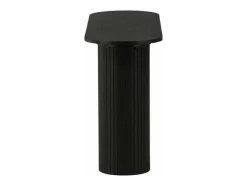 Vente-unique Sidetable-Bianca Sidetable 40X130Cm Zwart.
