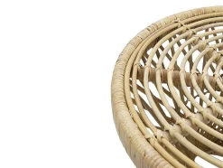 Vente-unique Bijzettafel-Bijzettafel Giali - Rotan - Naturelkleur