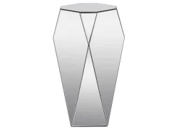 PASCAL MORABITO Bijzettafel-Bijzettafel Van Mdf Met Spiegel - Kleur : Zilver - Sigrid - Van