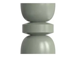 Vente-unique Bijzettafel-Bijzettafeltje Van Metaal - Groen - Tuvami