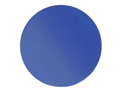 Vente-unique Bijzettafel-Bijzettafeltje Van Metaal - Blauw - Zolimi