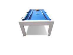 Vente-unique Spel Voor Binnen-Biljart Snooker Tafel Moduleerbaar - Regelbare Hoogte - 207 X 114 X 79 Cm
