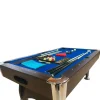 ELITESHOPPING Spel Voor Binnen-Biljarttafel 7 Voet Compleet Met Accessoires Iron Blue