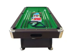 ELITESHOPPING Spel Voor Binnen-Biljarttafel 8 Voet Compleet Met Accessoires Viper Green