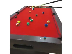 ELITESHOPPING Spel Voor Binnen-Biljarttafel 8 Voet Modern Compleet Met Containerbank Thanos