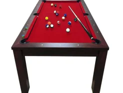ELITESHOPPING Spel Voor Binnen-Biljarttafel 7 Voet Rode Om Te Bouwen Tot Tafel Estia