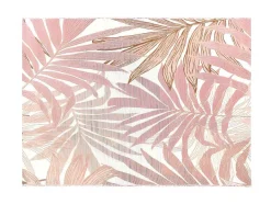 OZAIA Tuindecoratie-Binnen- Of Buitentapijt Etnische Stijl Bloemenmotief Roceta - 150 X 200 Cm - Roze