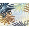 OZAIA Tuindecoratie-Binnen- Of Buitentapijt Etnische Stijl En Bloemenmotief Vegeto - 150 X 200 Cm - Groen