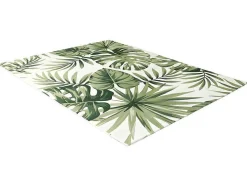 OZAIA Tuindecoratie-Binnen- Of Buitentapijt Met Blaadjes-Motief Palmo - 200X290Cm - Groen