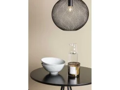 Vente-unique Barmeubel-Bistro Barmeubelset Bartafel Zwart En 2 Tempe Barstoelen Zwart.